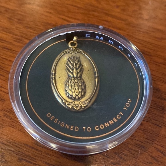 Alex & Ani Pineapple Rafaelian Gold Pineapple charm - Picture 2 of 3